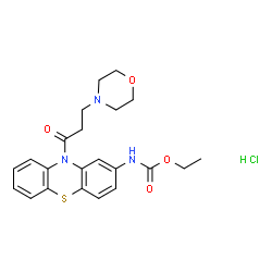 ChemSpider 2D Image | Ethmozine | C22H26ClN3O4S