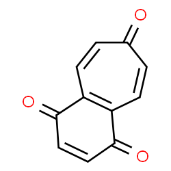 ChemSpider 2D Image | 1H-Benzo[7]annulene-1,4,7-trione | C11H6O3