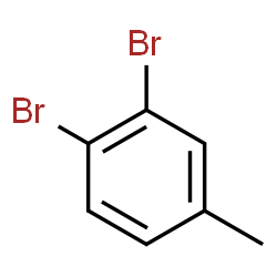 ChemSpider 2D Image | 3,4-Dibromotoluene | C7H6Br2