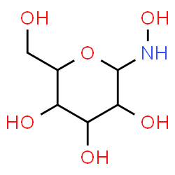 ChemSpider 2D Image | N-Hydroxyhexopyranosylamine | C6H13NO6