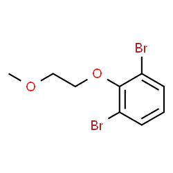 ChemSpider 2D Image | 1,3-Dibromo-2-(2-methoxyethoxy)benzene | C9H10Br2O2