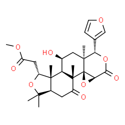 ChemSpider 2D Image | clauemargine A | C27H34O9
