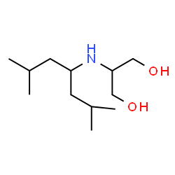 ChemSpider 2D Image | 2-[(2,6-Dimethyl-4-heptanyl)amino]-1,3-propanediol | C12H27NO2