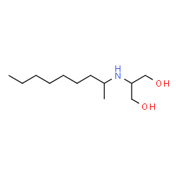 ChemSpider 2D Image | 2-(2-Nonanylamino)-1,3-propanediol | C12H27NO2