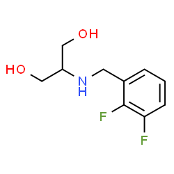 ChemSpider 2D Image | 2-[(2,3-Difluorobenzyl)amino]-1,3-propanediol | C10H13F2NO2