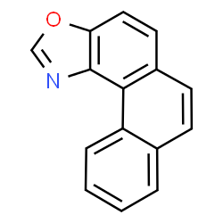 ChemSpider 2D Image | Phenanthro[4,3-d][1,3]oxazole | C15H9NO