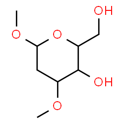 ChemSpider 2D Image | Methyl 2-deoxy-3-O-methylhexopyranoside | C8H16O5
