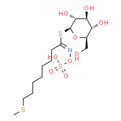 ChemSpider 2D Image | 7-methylthioheptyl glucosinolate | C15H29NO9S3