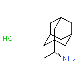 ChemSpider 2D Image | (1R)-1-(Adamantan-1-yl)ethanamine hydrochloride (1:1) | C12H22ClN