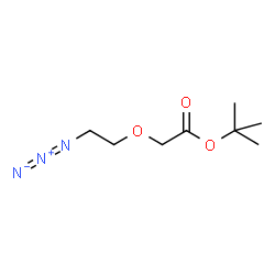 ChemSpider 2D Image | 2-Methyl-2-propanyl (2-azidoethoxy)acetate | C8H15N3O3