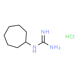 ChemSpider 2D Image | 1-Cycloheptylguanidine hydrochloride (1:1) | C8H18ClN3