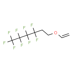 ChemSpider 2D Image | 1,1,1,2,2,3,3,4,4-Nonafluoro-6-(vinyloxy)hexane | C8H7F9O