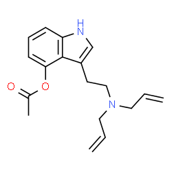 ChemSpider 2D Image | 4-AcO-DALT | C18H22N2O2