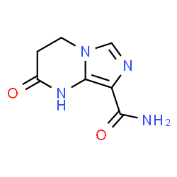 ChemSpider 2D Image | 2-Oxo-1,2,3,4-tetrahydroimidazo[1,5-a]pyrimidine-8-carboxamide | C7H8N4O2