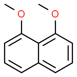 ChemSpider 2D Image | 1,8-Dimethoxynaphthalene | C12H12O2
