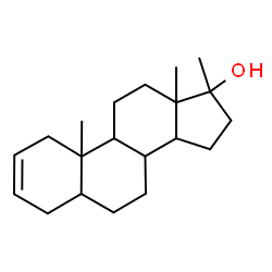 ChemSpider 2D Image | 17-Methylandrost-2-en-17-ol | C20H32O