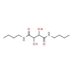 ChemSpider 2D Image | N,N'-Dibutyl-2,3-dihydroxysuccinamide | C12H24N2O4