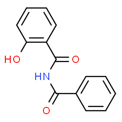 ChemSpider 2D Image | N-Benzoyl-2-hydroxybenzamide | C14H11NO3