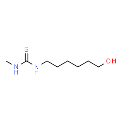 ChemSpider 2D Image | 1-(6-Hydroxyhexyl)-3-methylthiourea | C8H18N2OS