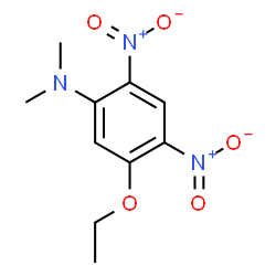 ChemSpider 2D Image | 5-Ethoxy-N,N-dimethyl-2,4-dinitroaniline | C10H13N3O5