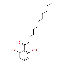 ChemSpider 2D Image | 1-(2,6-Dihydroxyphenyl)-1-dodecanone | C18H28O3