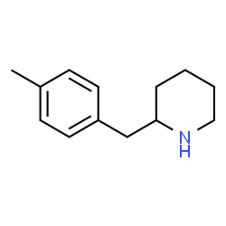 ChemSpider 2D Image | 2-(4-Methylbenzyl)piperidine | C13H19N