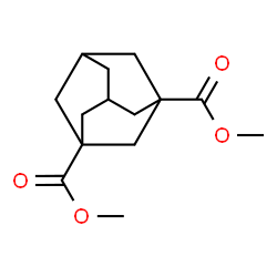 ChemSpider 2D Image | Dimethyl 1,3-adamantanedicarboxylate | C14H20O4