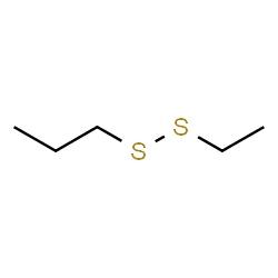 ChemSpider 2D Image | ETHYL PROPYL DISULFIDE | C5H12S2