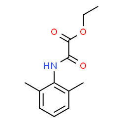 ChemSpider 2D Image | Ethyl [(2,6-dimethylphenyl)amino](oxo)acetate | C12H15NO3