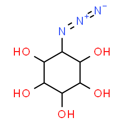 ChemSpider 2D Image | 6-Azido-1,2,3,4,5-cyclohexanepentol | C6H11N3O5