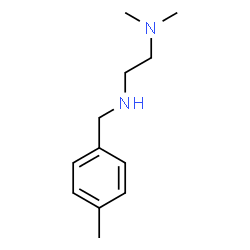 ChemSpider 2D Image | N,N-Dimethyl-N'-(4-methylbenzyl)-1,2-ethanediamine | C12H20N2
