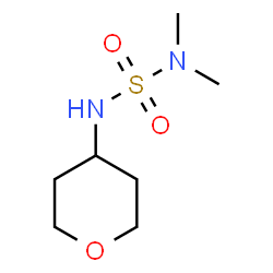 ChemSpider 2D Image | N,N-Dimethyl-N'-(tetrahydro-2H-pyran-4-yl)sulfuric diamide | C7H16N2O3S