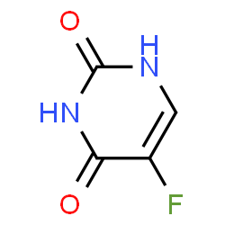 ChemSpider 2D Image | Fluorouracil | C4H3FN2O2