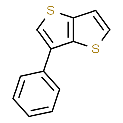 ChemSpider 2D Image | 3-Phenylthieno[3,2-b]thiophene | C12H8S2