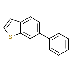 ChemSpider 2D Image | 6-Phenyl-1-benzothiophene | C14H10S