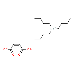 ChemSpider 2D Image | Tributylstannanylium (2Z)-3-carboxyacrylate | C16H30O4Sn