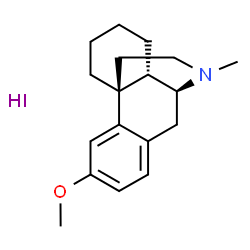 ChemSpider 2D Image | DEXTROMETHORPHAN HYDRIODIDE | C18H26INO