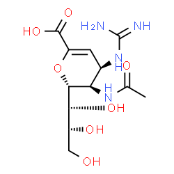 ChemSpider 2D Image | TALO-ZANAMIVIR | C12H20N4O7