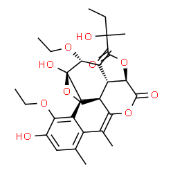 ChemSpider 2D Image | AECHL-1 | C29H36O10