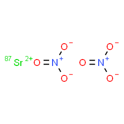 ChemSpider 2D Image | STRONTIUM NITRATE SR-87 | N2O687Sr