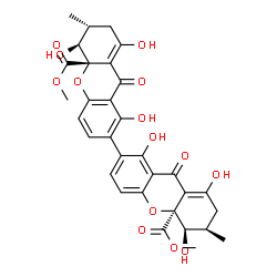 ChemSpider 2D Image | SECALONIC ACID G | C32H30O14