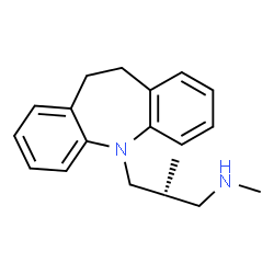 ChemSpider 2D Image | (R)-N-desmethyltrimipramine | C19H24N2