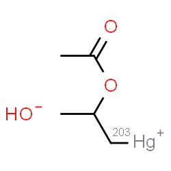 ChemSpider 2D Image | MERISOPROL ACETATE HG-203 | C5H10203HgO3