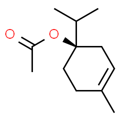 ChemSpider 2D Image | (+)-terpinene 4-acetate | C12H20O2