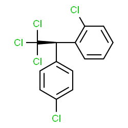 ChemSpider 2D Image | (-)-O,p'-ddt | C14H9Cl5
