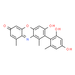 ChemSpider 2D Image | ?-hydroxyorcein | C21H17NO5