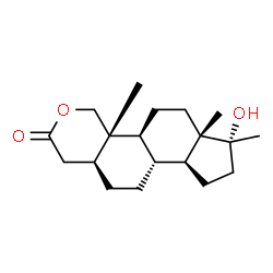 ChemSpider 2D Image | 17-EPIOXANDROLONE | C19H30O3