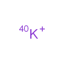 ChemSpider 2D Image | (~40~K)Potassium | 40K