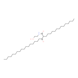 ChemSpider 2D Image | N-(2-Hydroxyethyl)-3-oxo-2-tetradecylicosanamide | C36H71NO3