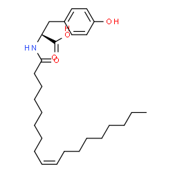 ChemSpider 2D Image | OLEOYL TYROSINE | C27H43NO4